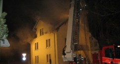 10.04.2010 - Brand Mehrfamilienhaus Sirnach TG