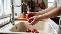 Muss man Obst vor dem Verzehr waschen? Im Kühlschrank ist das oft nicht nötig – ein kleiner Trick, um die Haltbarkeit zu verlängern.