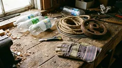 So reinigt man den Schornstein, ohne aufs Dach zu steigen: ein Trick mit einer Plastikflasche